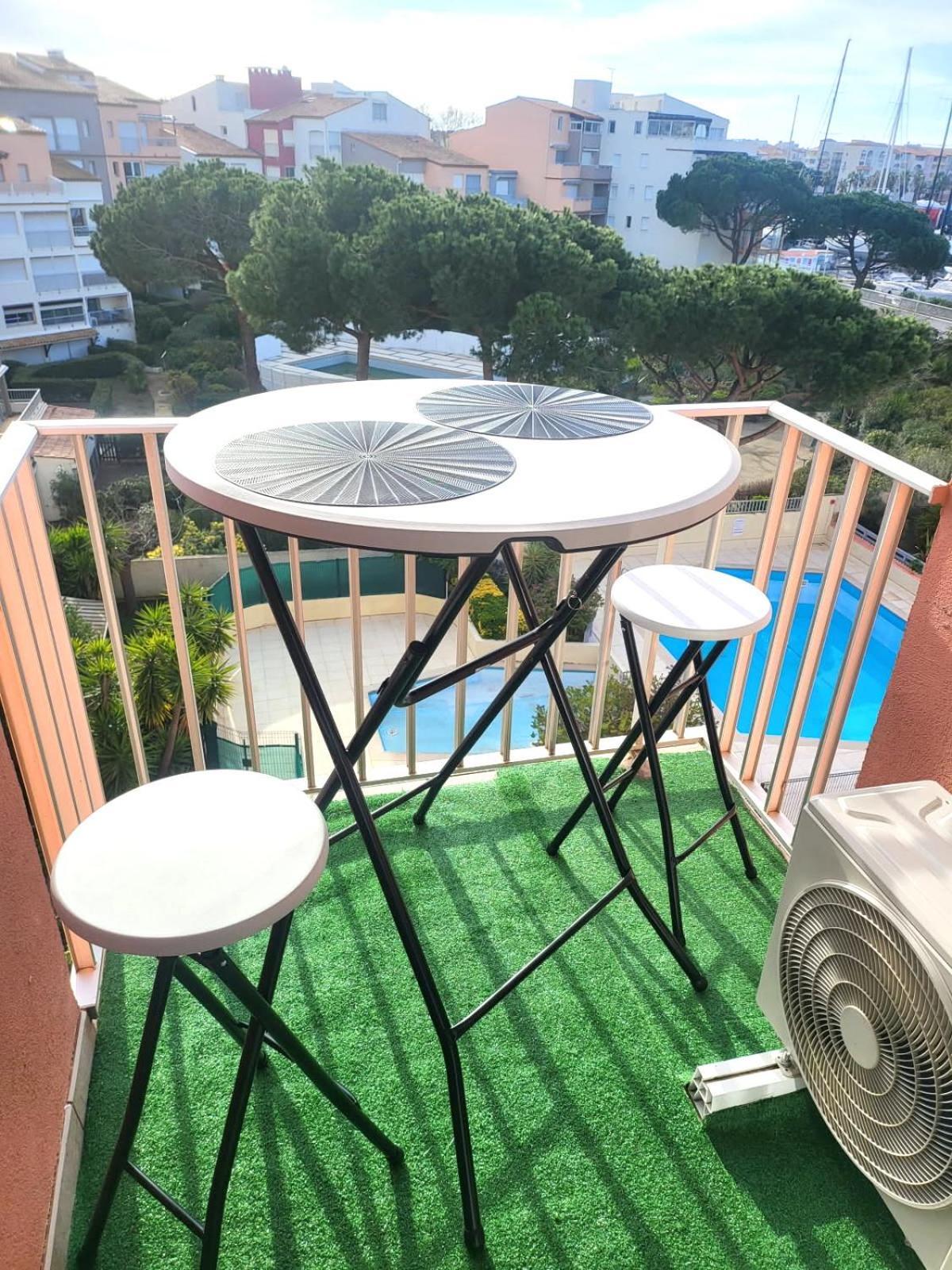 T1 Cap D'agde Piscine Port Apartamento