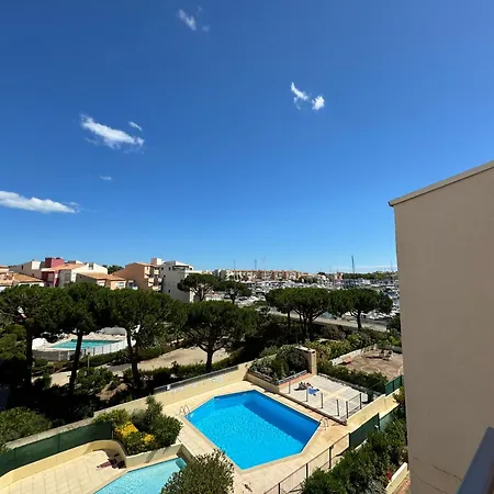Appartement T1 Cap D'Agde Piscine Port Extérieur photo