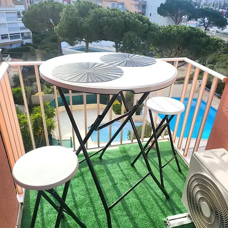Appartement T1 Cap D'Agde Piscine Port Extérieur photo