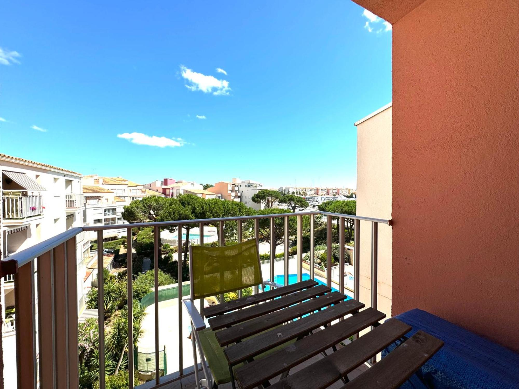 T1 Cap D'agde Piscine Port